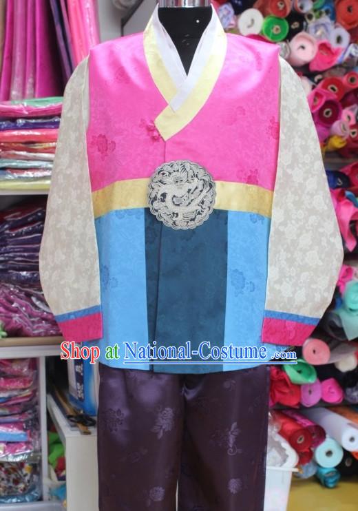 Korean Male National Costumes Traditional Hanbok Clothes online Shopping