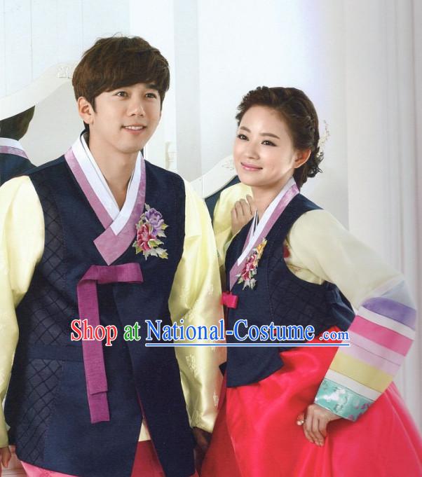 Korean Family National Costumes Traditional Hanbok Clothes online Shopping