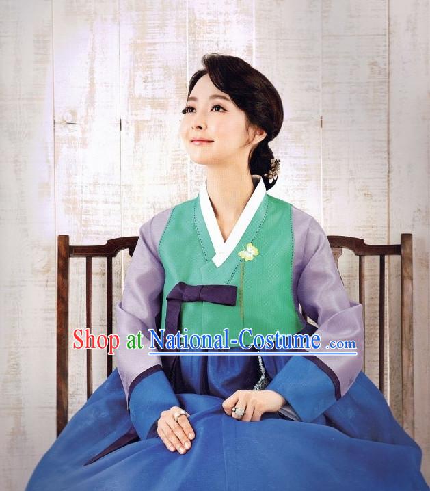 Korean Mother National Costumes Traditional Hanbok Clothes online Shopping for Women