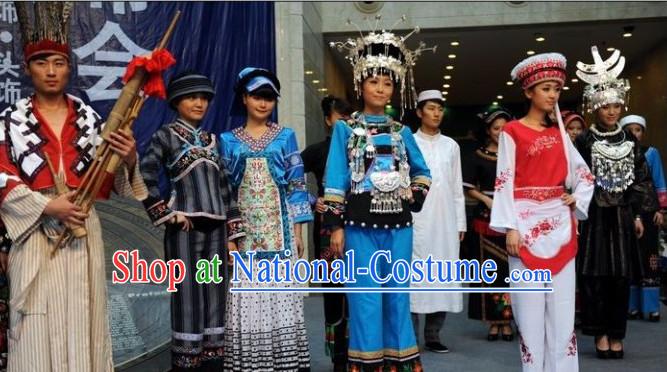 Custom Made Chinese Traditional Ethnic Minority Costumes