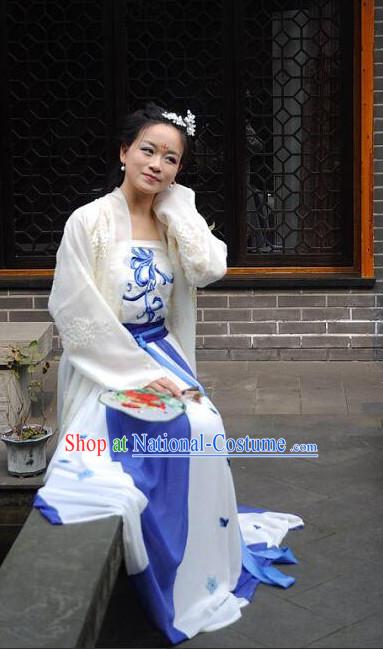 Chinese Traditional Clothing Chinese Ancient Poetess Clothing Free Delivery Worldwide