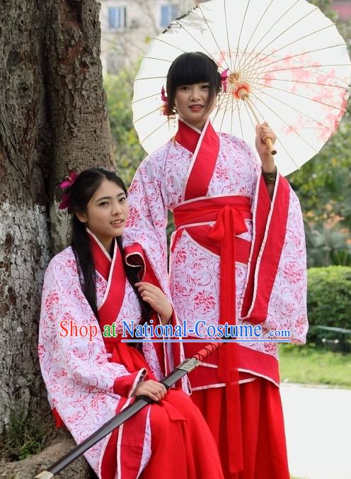 Traditional Chinese Hanzhuang Han Clothing for Girls Free Delivery Worldwide