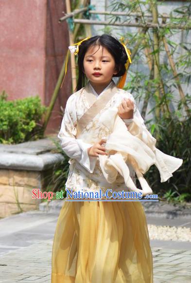 Traditional Chinese Han Clothing for Kids Free Delivery Worldwide