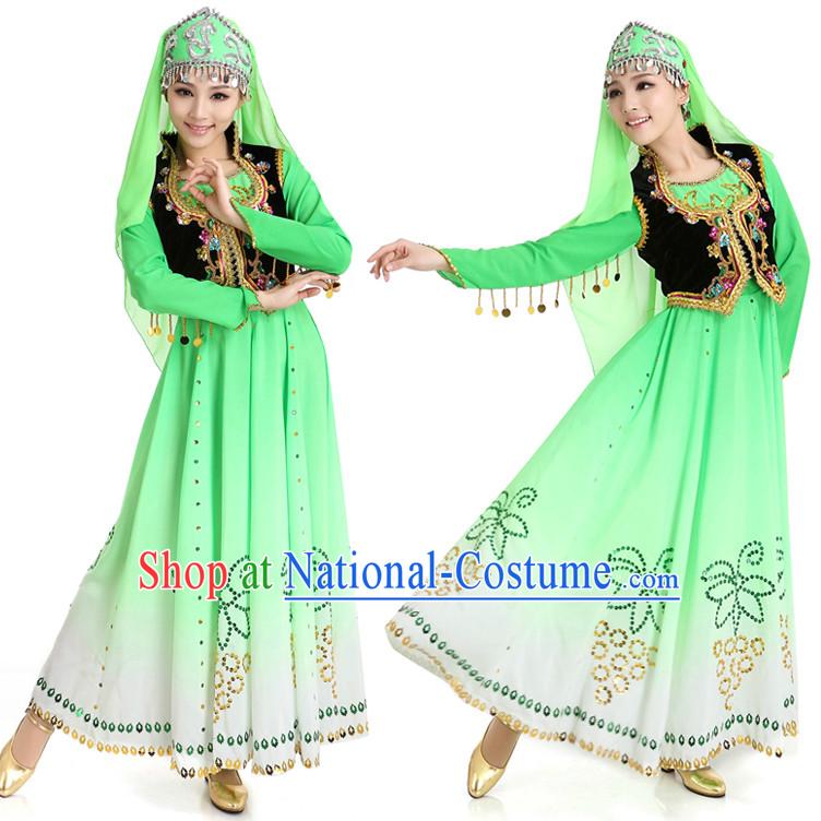 Chinese Traditional Xinjiang Discount Dance Dostumes Discount Dance Supply for Women