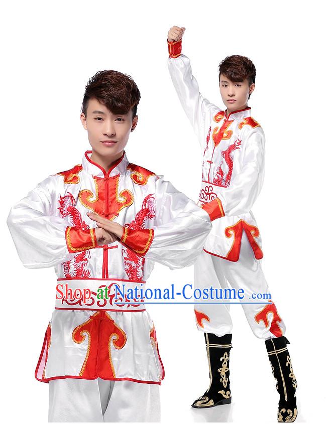 Asian Chinese Han Dancing Costume Dance Attire Complete Set