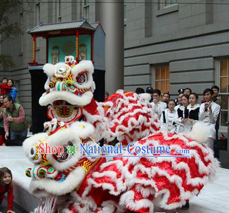 Celebration Parade and Competition Lion Dancing Costumes Complete Set