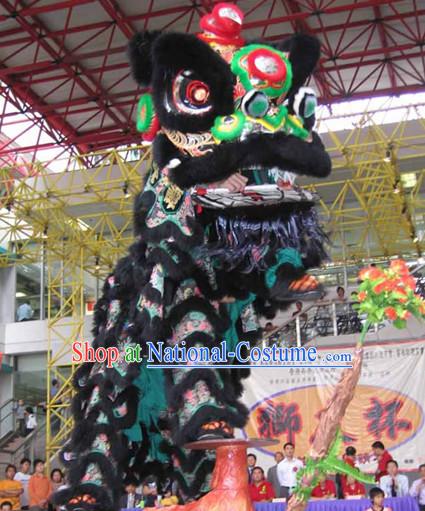 Ancient Style Celebration Parade and Competition Lion Dancing Costumes Complete Set