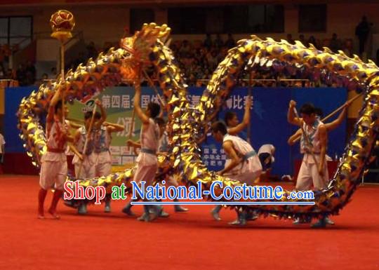 Handmade Shinning Grand Opening Professional Competition and Festival Celebration Dragon Costumes Complete Set