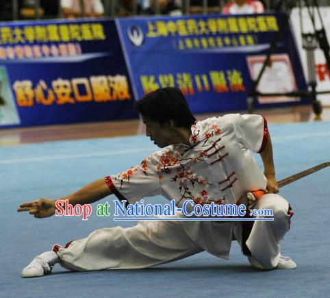 Top Competition Martial Arts Uniforms Martial Arts Supplies Kung Fu Swords Sword Championship Uniform for Men