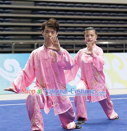 Top Tai Chi Costumes Taijiquan Costume Aikido Chikung Tichi Uniforms Quigong Uniform Thaichi Martial Art Qi Gong Combat Clothing Competition Uniforms for Men or Women