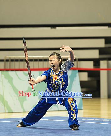 Top Kung Fu Broadsword Uniforms Martial Arts Training Uniform Gongfu Clothing Wing Chun Costume Shaolin Clothes Karate Suits for Women