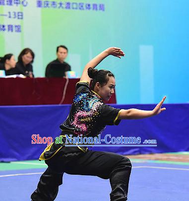 Top Chinese Xingyi Quan Hsing I Hsing Yi Hsing I Chuan Hsing I Forms Hsing Yi Training Kung Fu Uniforms Costumes Competition Suit for Women