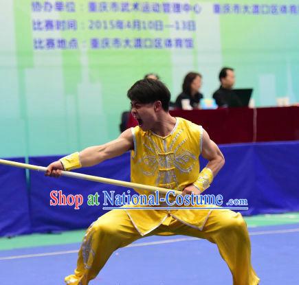 Top Chinese Kung Fu Stick Wooden Dummy Hung Gar Taekwondo Gear Taekwondo Equipment Kung Fu Moves Chinese Kungfu Costume Wing Chun Costumes Competition Uniforms