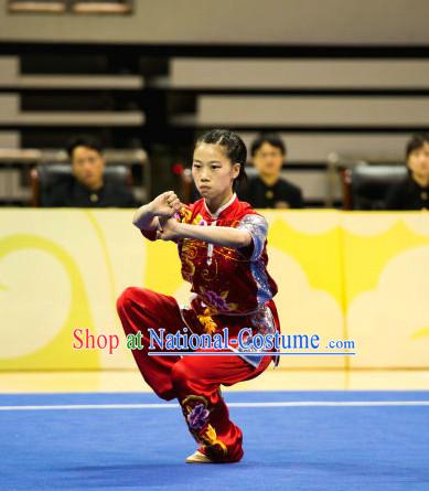 Top Chinese Eagle Claw Boxing or Eagle Claw Fist Uniforms Kung Fu Costumes Martial Arts Suits Competition Uniform