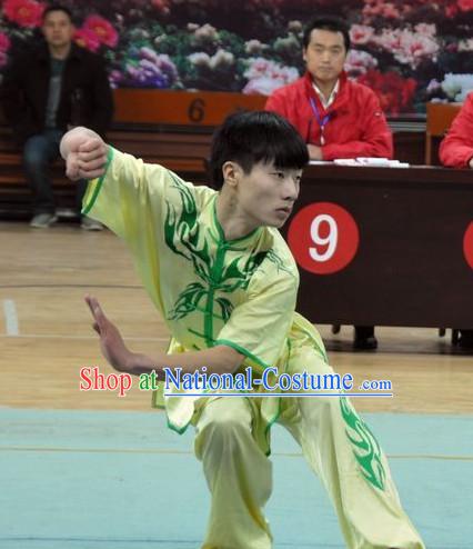 Top Chinese Kung Fu Uniform Martial Arts Uniforms Kungfu Suits Competition Costumes Complete Set