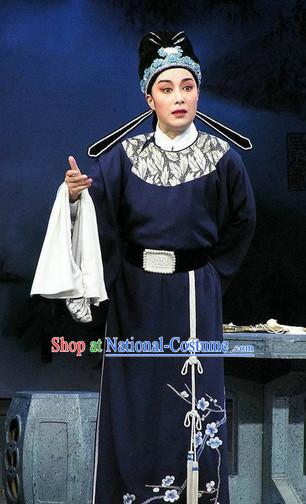 Chinese Classical Opera Costumes Long Sleeve Dance Costume Dance Supply Dance Apparel Theatrical Costumes Complete Set for Men