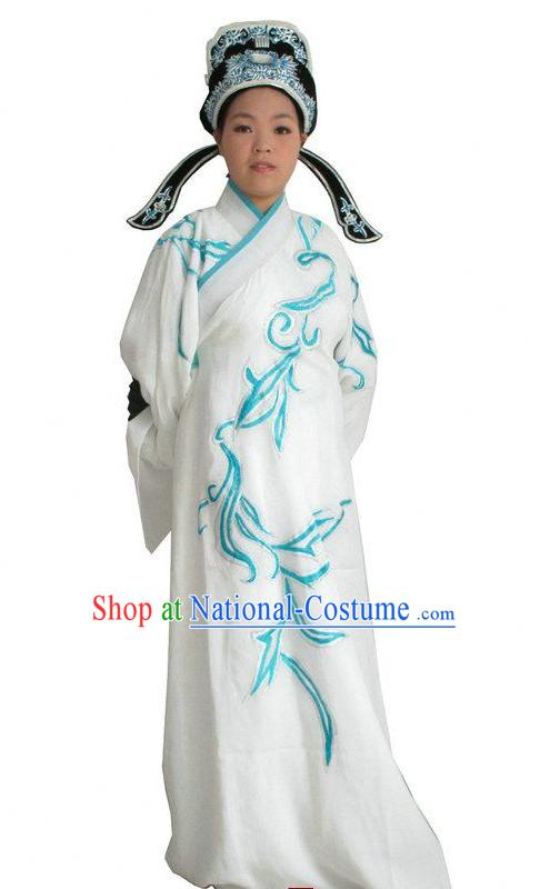 Chinese Classical Opera Costumes Long Sleeve Dance Costume Dance Supply Dance Apparel Theatrical Costumes Complete Set for Men