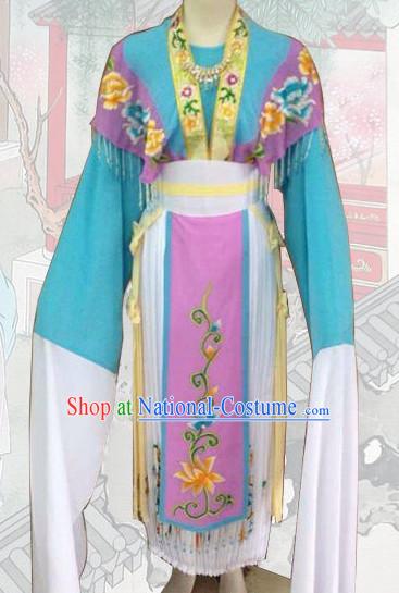 Chinese Opera Costumes Long Sleeve Dance Costume Dance Supply Dance Apparel Theatrical Costumes Complete Set for Men