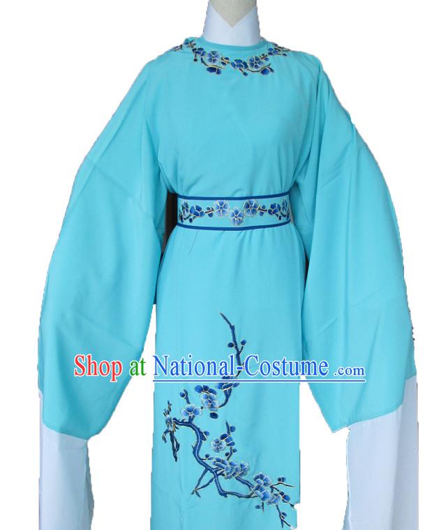 Chinese Opera Costumes Long Sleeve Dance Costume Dance Supply Dance Apparel Theatrical Costumes Complete Set for Men