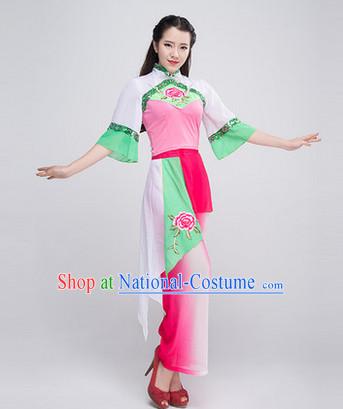 Chinese Classical Girls Dancewear Dance Costumes for Competition