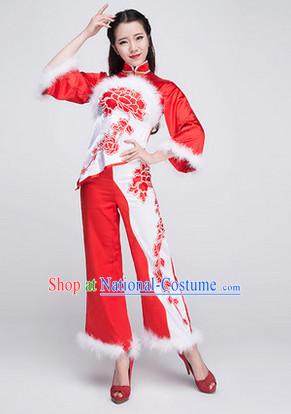 Chinese Classical Girls Dancewear Dance Costumes for Competition