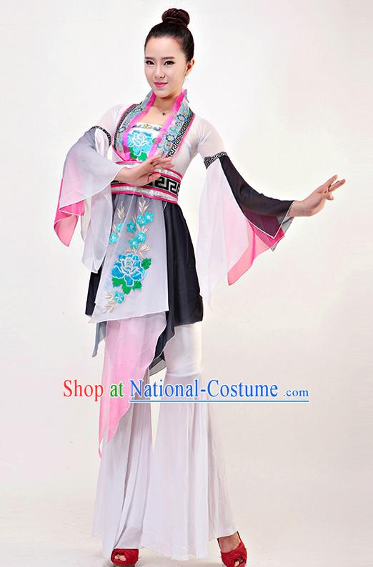 Chinese Classical Girls Dancewear Dance Costumes for Competition