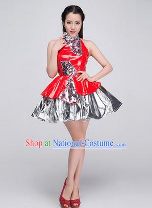 Chinese Girls Dancewear Dance Costumes for Competition