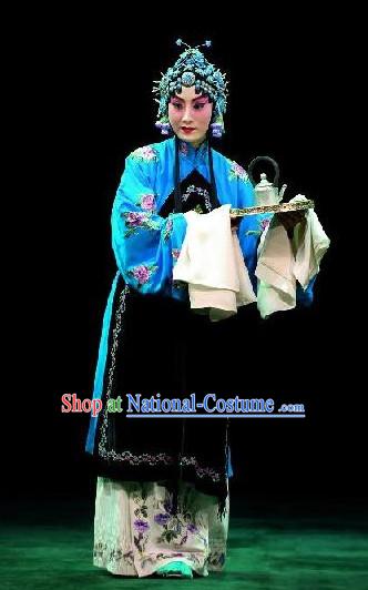 Chinese Culture Chinese Opera Costumes Chinese Cantonese Opera Beijing Opera Costumes Qing Yi Costumes Complete Set for Women