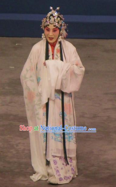 Chinese Culture Chinese Opera Costumes Chinese Cantonese Opera Beijing Opera Costumes Qing Yi Costumes Complete Set for Women