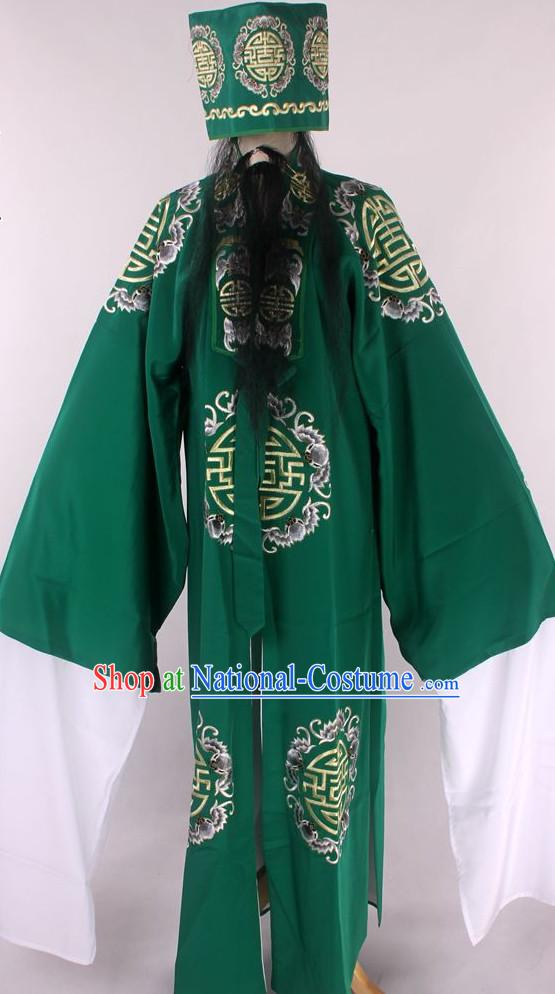 Chinese Culture Chinese Opera Costumes Chinese Cantonese Opera Beijing Opera Costumes Landowner Costumes for Men