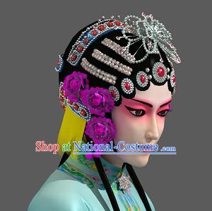 Professional Chinese Opera Hair Accessories Set