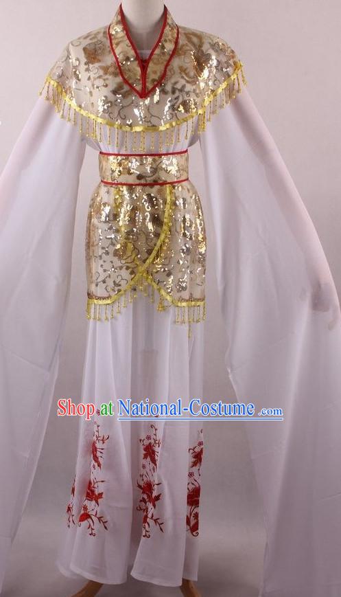 Chinese Culture Chinese Opera Costumes Chinese Cantonese Opera Beijing Opera Costumes Female Water Sleeves Costumes