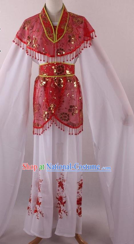 Chinese Culture Chinese Opera Costumes Chinese Cantonese Opera Beijing Opera Costumes Female Water Sleeves Costumes