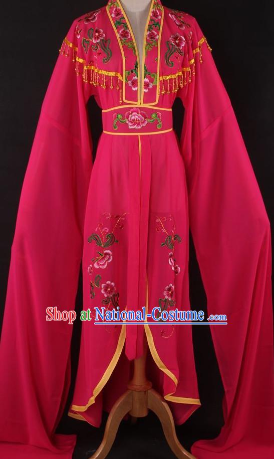 Chinese Culture Chinese Opera Costumes Chinese Cantonese Opera Beijing Opera Costumes Hua Tan Long Sleeve Costumes for Women