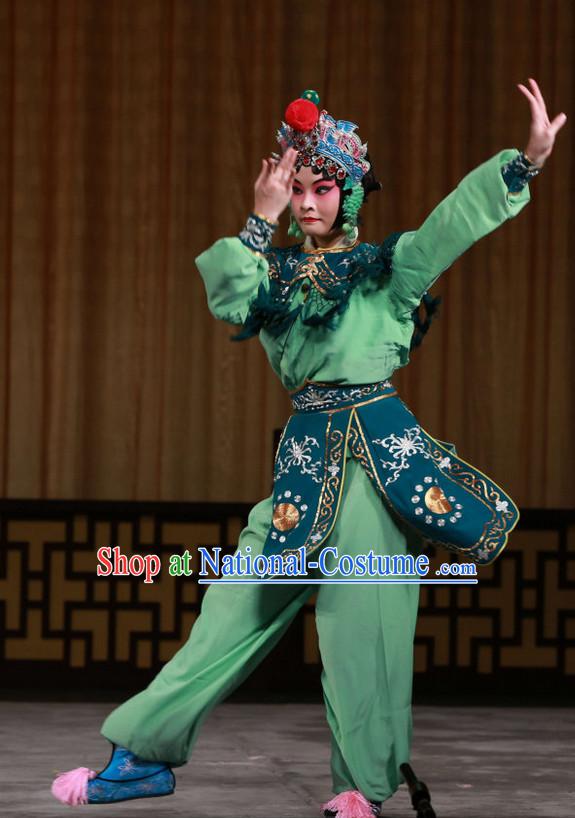 Chinese Culture Chinese Opera Costumes Chinese Cantonese Opera Beijing Opera Costumes Heroine Wu Tan Costumes