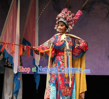 Chinese Culture Chinese Opera Costumes Chinese Cantonese Opera Beijing Opera Costumes Wu Tan Da Kao Costumes