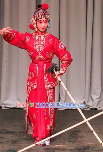 Asian Fashion China Traditional Chinese Dress Ancient Chinese Clothing Chinese Traditional Wear Chinese Opera Wu Tan Costumes for Kids