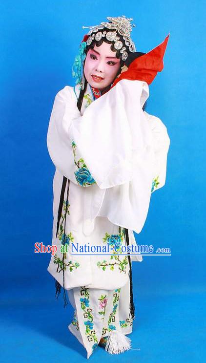 Asian Fashion China Traditional Chinese Dress Ancient Chinese Clothing Chinese Traditional Wear Chinese Opera Hua Tan White Snake Costumes for Kids