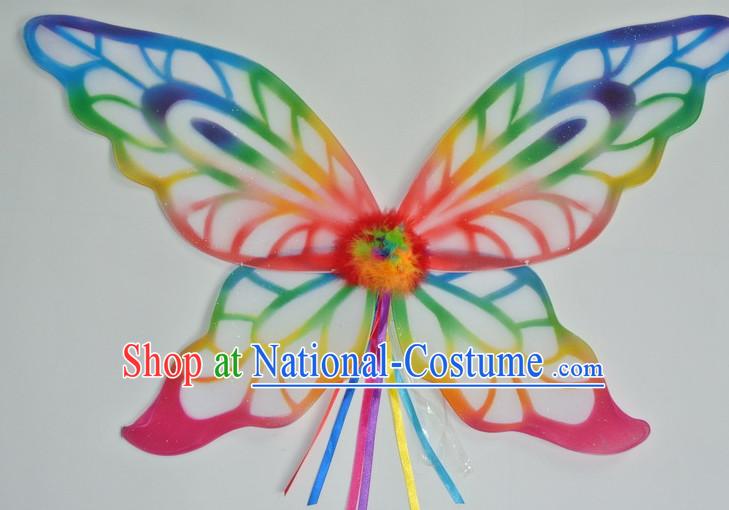 Chinese Traditional Butterfly Wings Costumes for Kids