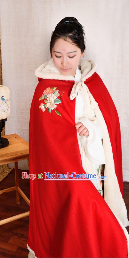 Chinese Traditional Hanfu Mantle Cape