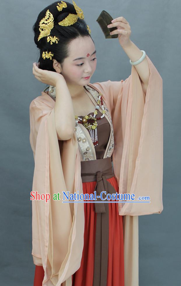 Chinese Guzhuang Clothes Hanfu Designer Dresses Plus Size Costumes for Women