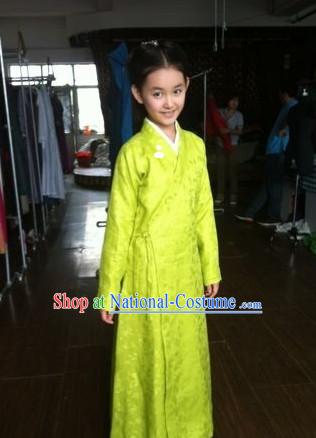 Chinese Traditional Ancient Hanfu Dress for Kids