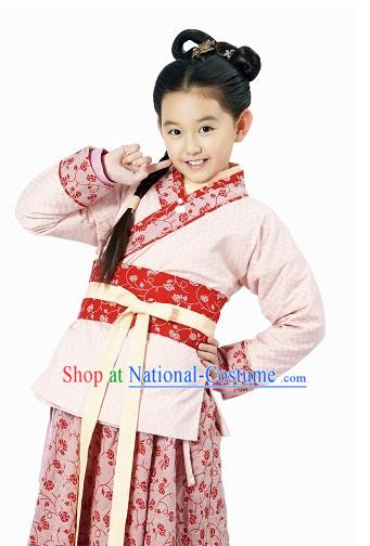 Traditional Ancient Chinese Hanfu Suit for Kids