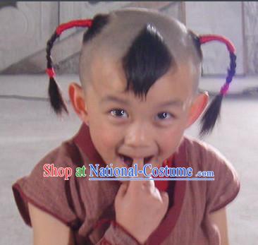 Ancient Chinese Cute Wig for Kids, Teenagers and Adults