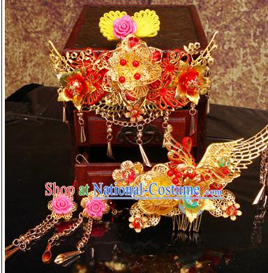 Ancient Chinese Wedding Headwear for Women