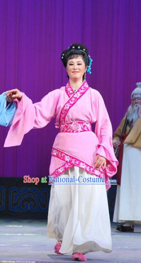 Chinese Goddess Marriage Gentle Wife Costumes Complete Set