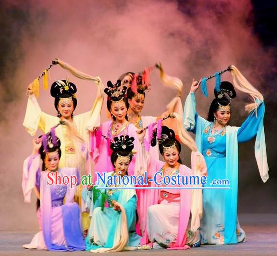 Chinese Tian XIan Pei Beijing Opera Seven Fairies Costumes