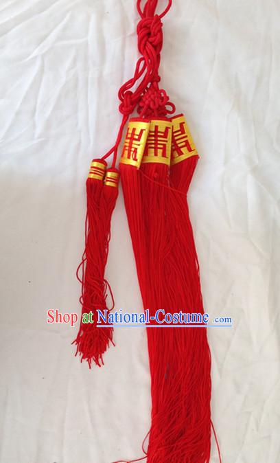 Chinese Handmade Beijing Opera Long Robe Belt