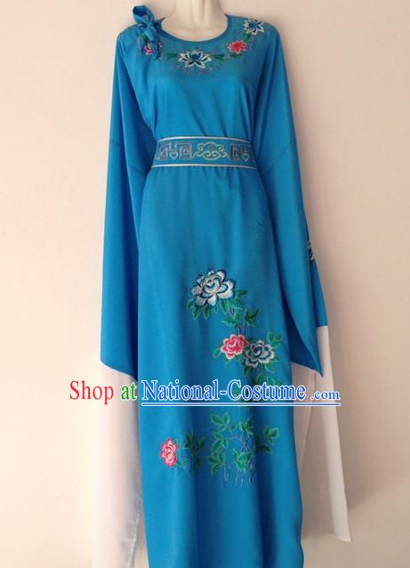 Long Sleeves Chinese Beijing Opera Xiao Sheng Long Garment