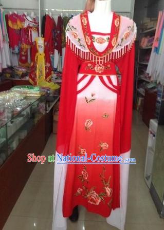 Long Sleeve Chinese Opera Hua Dan Costumes